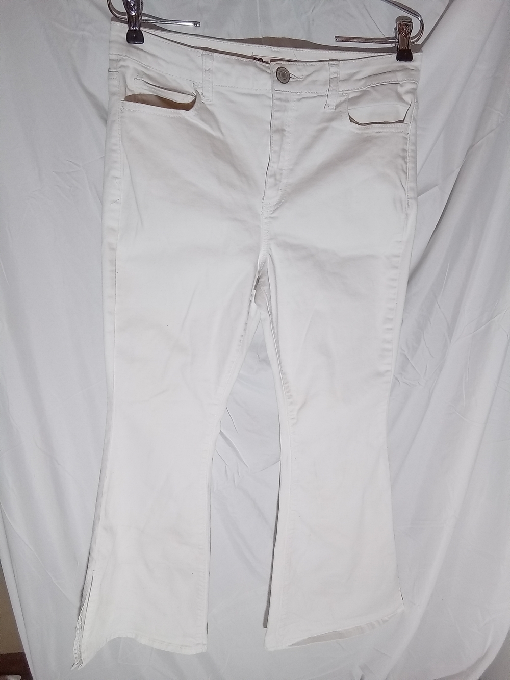 SO White Flared Pants - Clean Classic 13/31